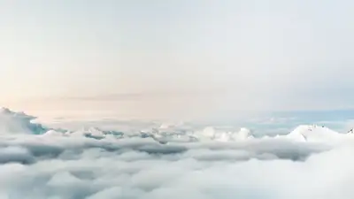 небо, облака, фото - Новости Zakon.kz от 08.10.2023 12:01