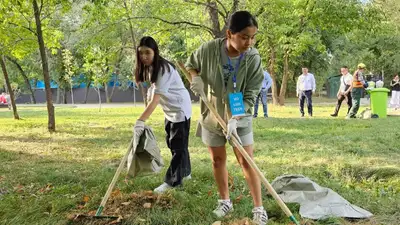 экологическая акция, субботник, фото - Новости Zakon.kz от 26.08.2023 14:48