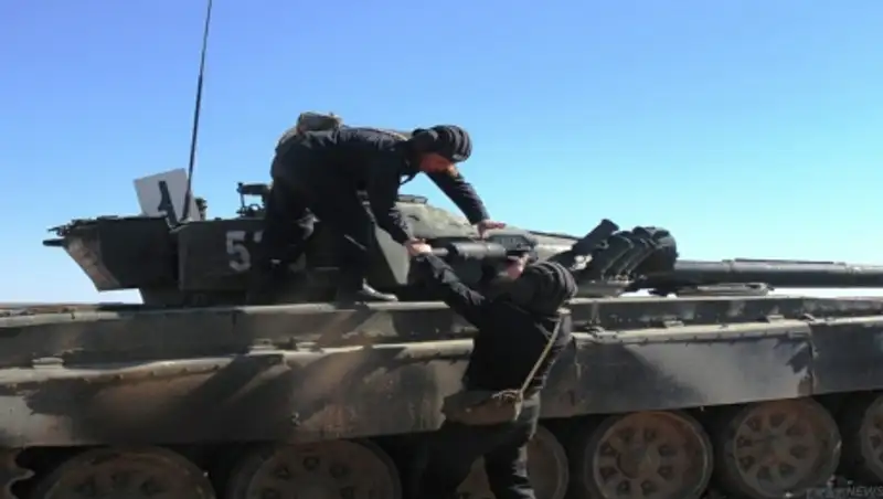 Қазақ танкшілері Армия ойындарына дайындалып жатыр