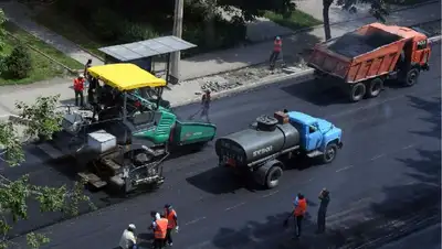 Нур-Султан, перекрытие дорог, фото - Новости Zakon.kz от 27.08.2022 09:56