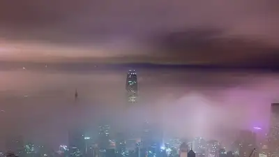 Неблагоприятные метеоусловия снова обещают синоптики в Алматы, фото - Новости Zakon.kz от 22.02.2023 03:34