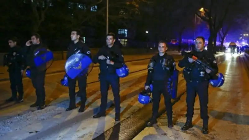 В сети появилось видео с места взрыва в Анкаре