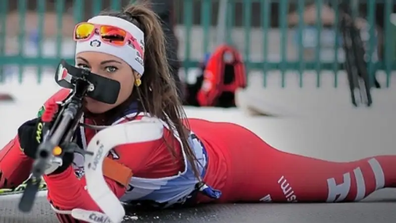 Свадьба самой сексуальной биатлонистки мира