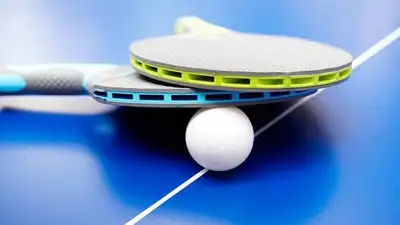 Настольный теннис Выпивший Игрок, фото - Новости Zakon.kz от 11.10.2023 16:13