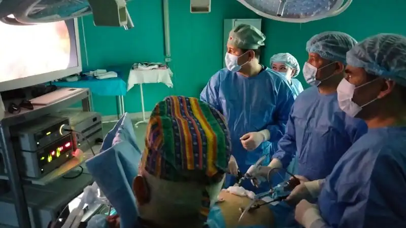 Врачи президентских клиник лечат пациентов Шымкента, фото - Новости Zakon.kz от 22.02.2023 11:52