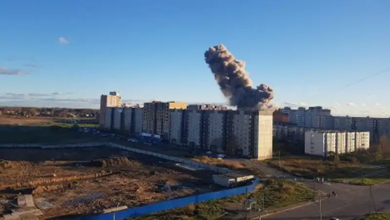 В Ленинградской области произошел взрыв на заводе пиротехники