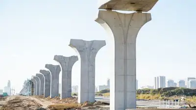 LRT  в Нур-Султане , фото - Новости Zakon.kz от 14.01.2022 16:57