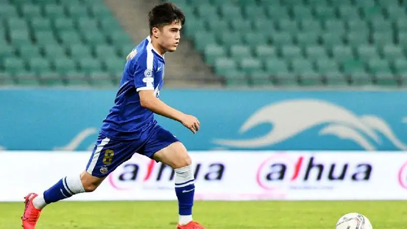 Футболист «Кайрата» забил копию гола Месси за сборную Узбекистана