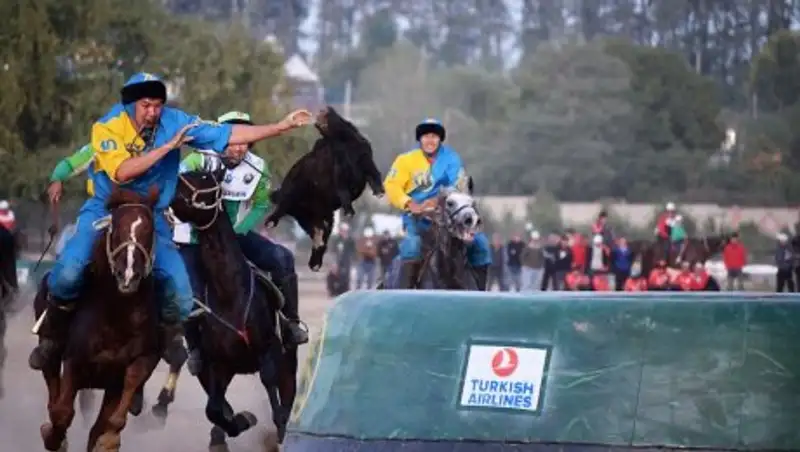 Сборная Казахстана по кокпару не вышла в финал на World Nomad Games