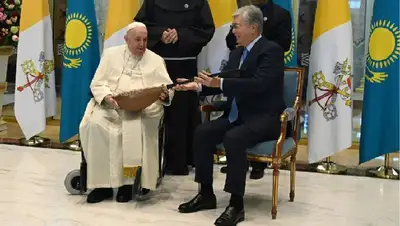 Токаев: Папа Римский - лучший пропагандист казахской культуры, фото - Новости Zakon.kz от 15.09.2022 19:01