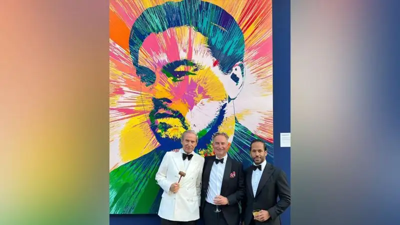 Портрет ДиКаприо ушел с молотка на аукционе за 1,3 млн долларов