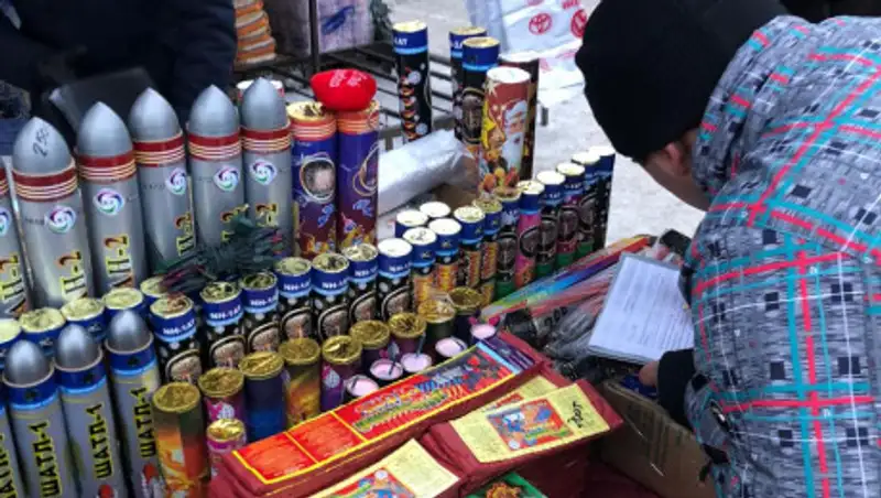 Почти полторы тысячи единиц незаконной пиротехники изъято в Карагандинской области