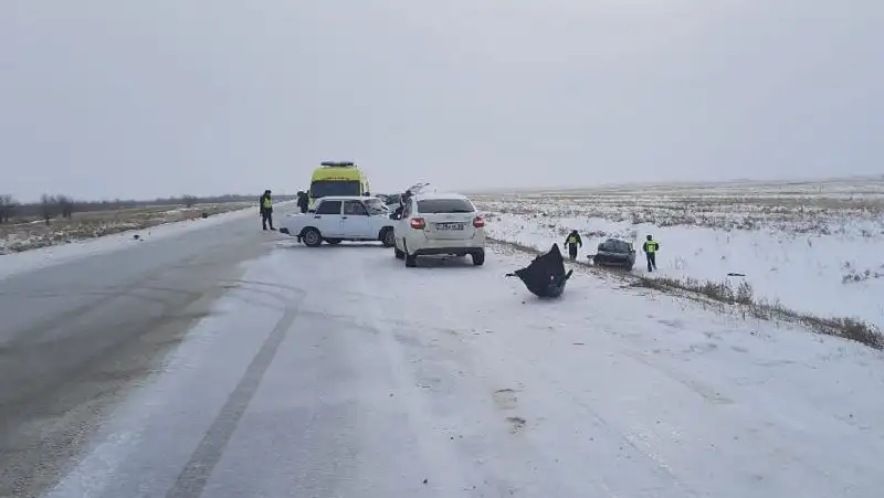 Установлена причина смертельного ДТП на трассе в Павлодарской области