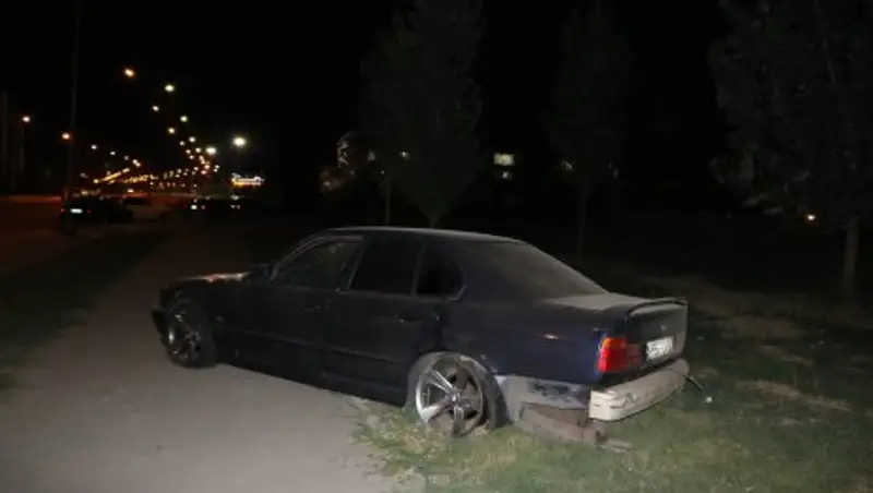 В Алматы в результате ДТП пострадал водитель BMW