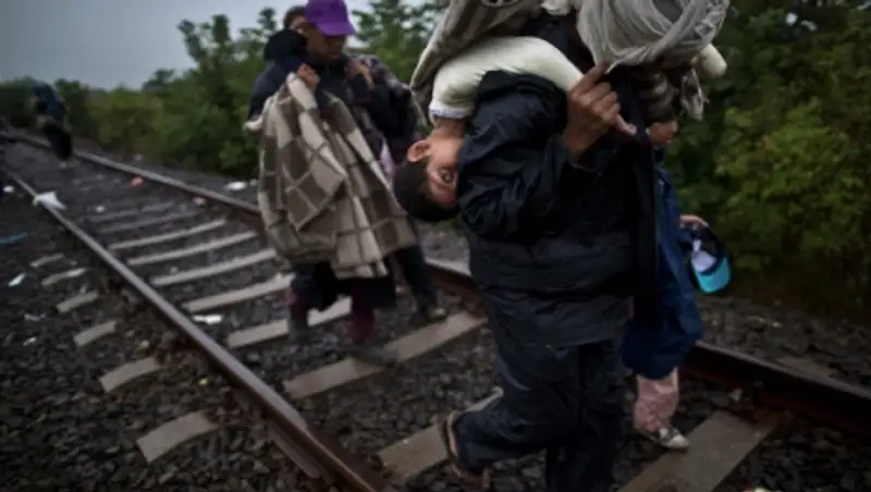 Хорватия направит мигрантов к Словении, когда Венгрия закроет границу