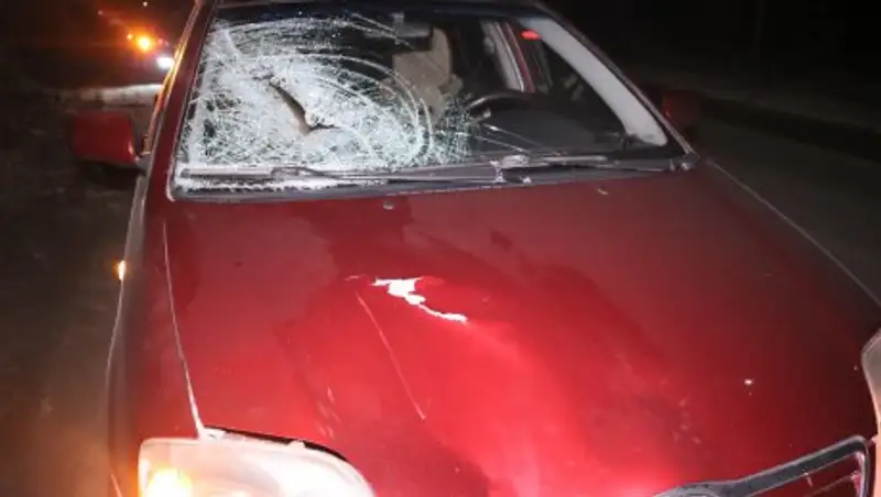 В Алматы Toyota сбила мужчину