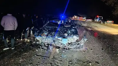 Лоб в лоб: два человека погибли в ДТП на трассе Алматы – Коргас