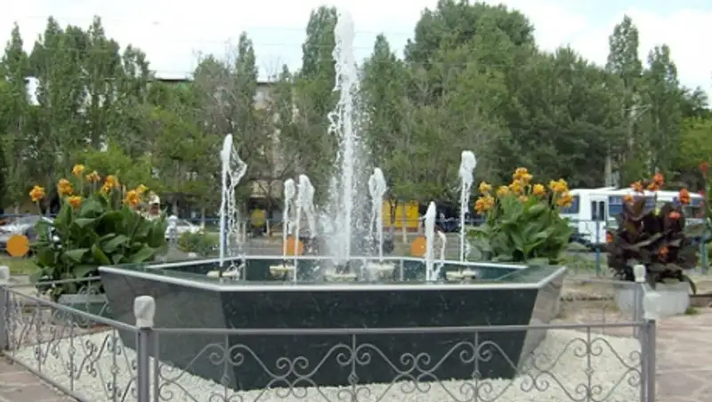 Сезон фонтанов открылся в Таразе