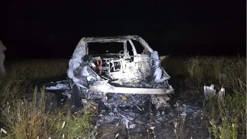 Смертельное ДТП под Актобе: водитель вылетел в окно