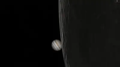 Редкое астрономическое явление: 17 мая Луна закроет собой Юпитер, фото - Новости Zakon.kz от 17.05.2023 02:57
