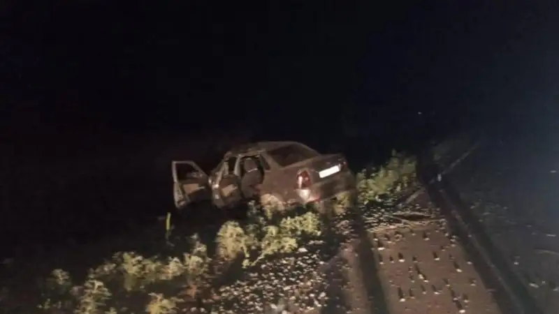 В Павлодарской области два пассажира юного водителя стали жертвами ДТП