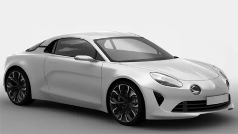 Эскизы спорткара Renault Alpine попали в Сеть