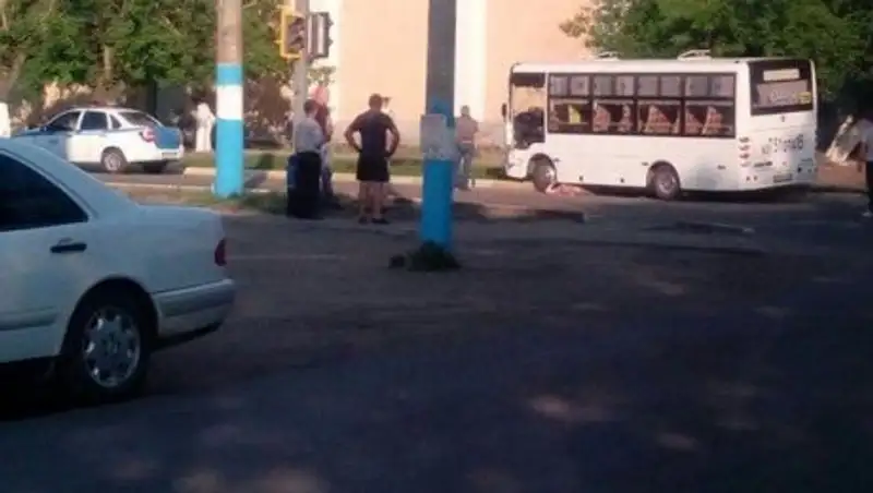 В Петропавловске водитель автобуса насмерть сбил девушку