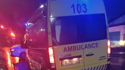 Скорая помощь устроила смертельное ДТП в Талдыкоргане, фото - Новости Zakon.kz от 30.10.2023 11:03