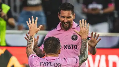 Футбол Дубль Месси, фото - Новости Zakon.kz от 26.07.2023 10:02