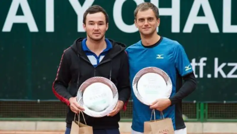 Казахстанские теннисисты выиграли турнир Almaty Challenger в парном разряде