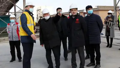 Аким Жамбылской области, ТОО «Казфосфат», фото - Новости Zakon.kz от 26.01.2022 19:27