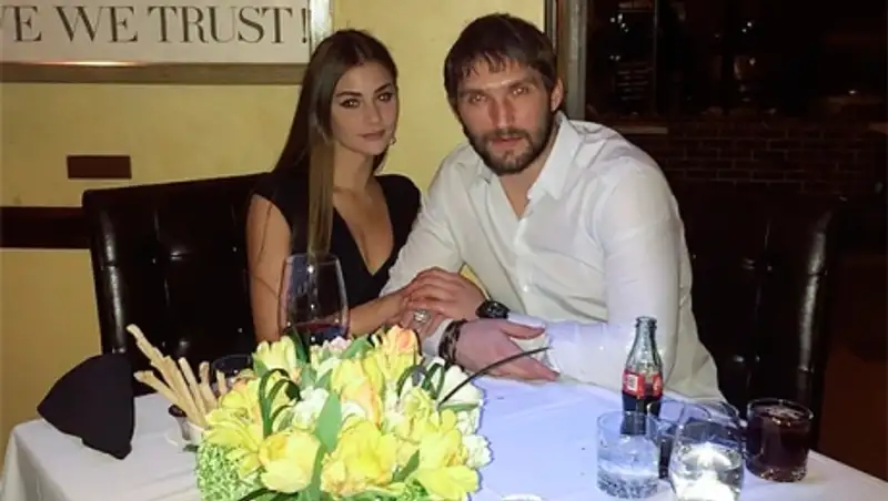 Овечкин обручился с дочкой Веры Глаголевой