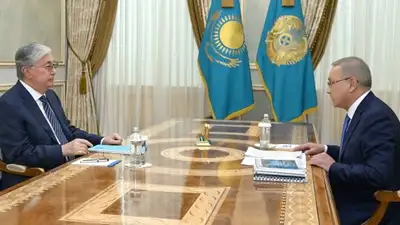 Токаев принял акима Жетысуской области, фото - Новости Zakon.kz от 14.03.2023 17:46