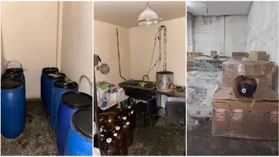 незаконный алкоголь, Алматы , фото - Новости Zakon.kz от 15.08.2022 13:02