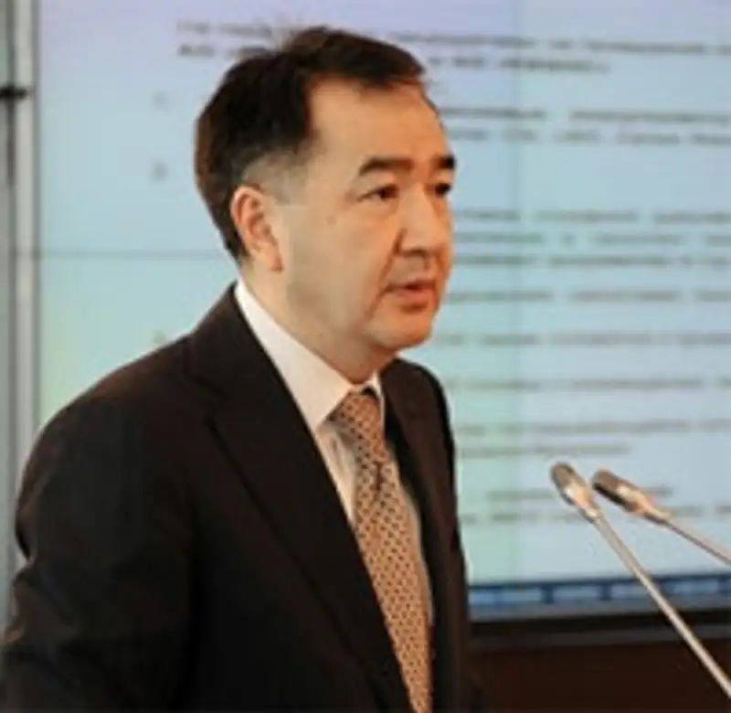 Министр экономического развития и торговли РК Б.Сагинтаев , фото - Новости Zakon.kz от 21.05.2012 16:34