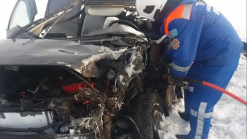 На трассе "Самара – Шымкент" произошло смертельное ДТП