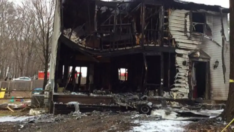 Самолет врезался в жилой дом в Мэриленде