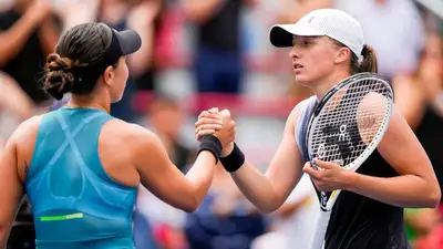 Видеообзор матча Джессика Пегула – Ига Швёнтек, фото - Новости Zakon.kz от 13.08.2023 10:00