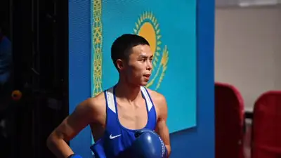 Чемпион мира-2021 боксер Сакен Бмбосынов стартует во второй день Азиады, фото - Новости Zakon.kz от 25.09.2023 09:06