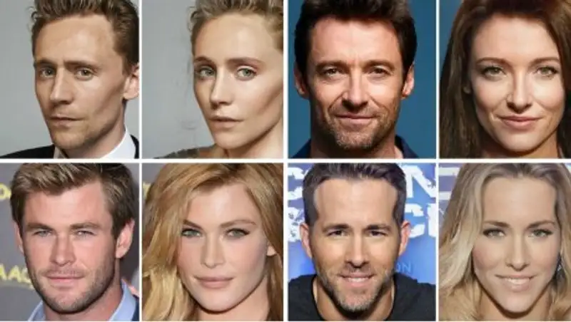 Как бы выглядели актеры из фильмов Marvel в образе женщин