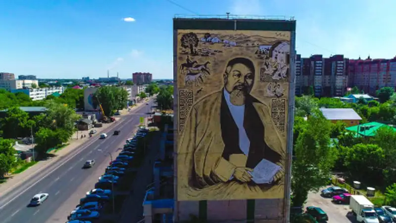 Новый мурал появился в Нур-Султане