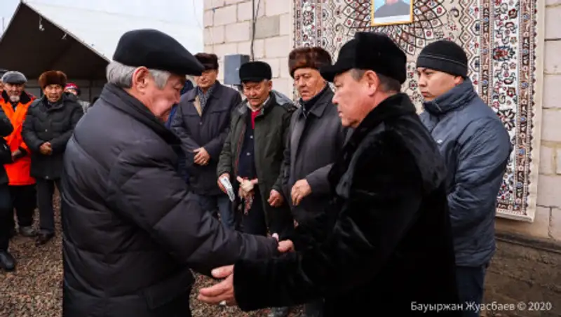 Сапарбаев семье погибшего в Кордайском районе: Мы найдем виновных