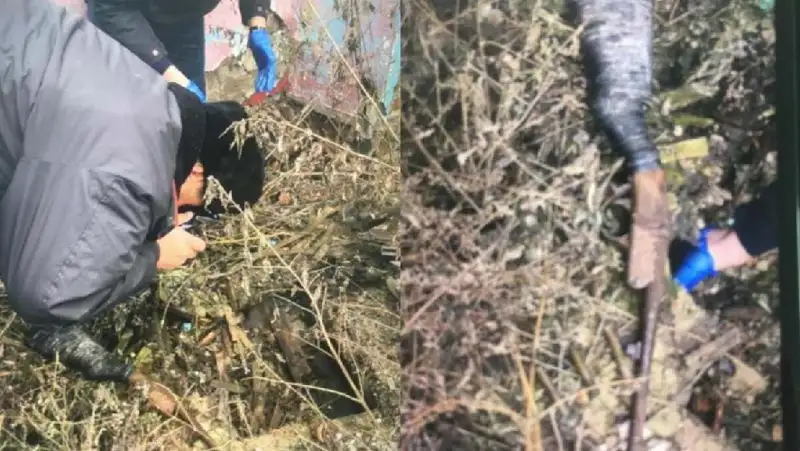 В ВКО сотрудники колонии и полицейские нашли два тайника с оружием