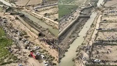 Не менее 30 человек погибли при сходе поезда с рельсов в Пакистане, фото - Новости Zakon.kz от 06.08.2023 21:22