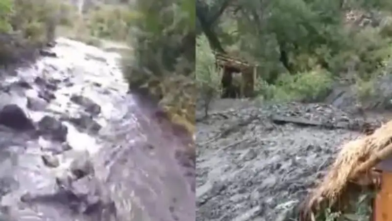 В Алматинской области сошел сель