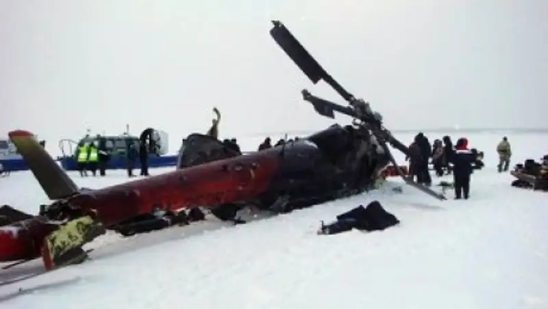 Санавиация доставила в Красноярск 9 пострадавших при крушении Ми-8