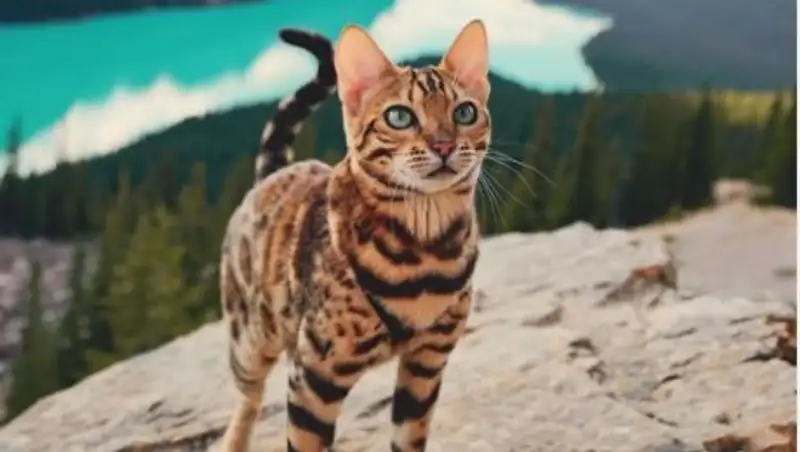 Очаровательная кошка из Канады путешествует со своей хозяйкой по всему миру