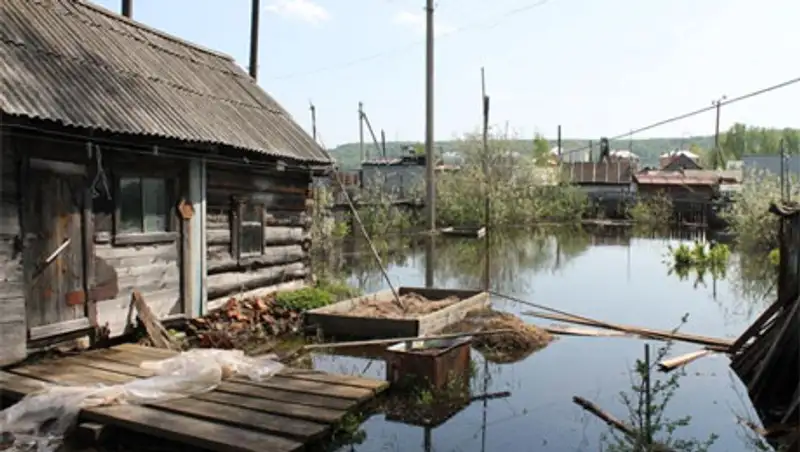 МЧС сообщает о  подтоплениях в Акмолинской области