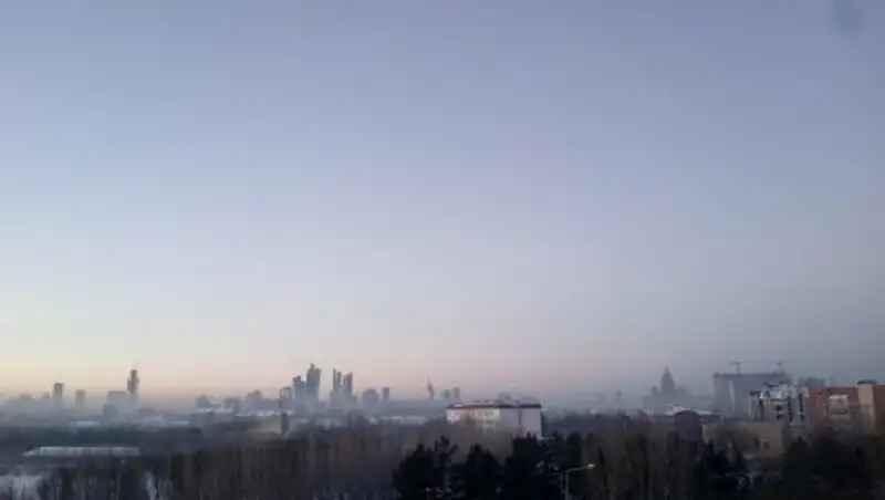 Астану окутал смог