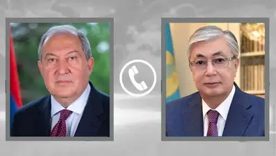 Президенты Казахстана и Армении